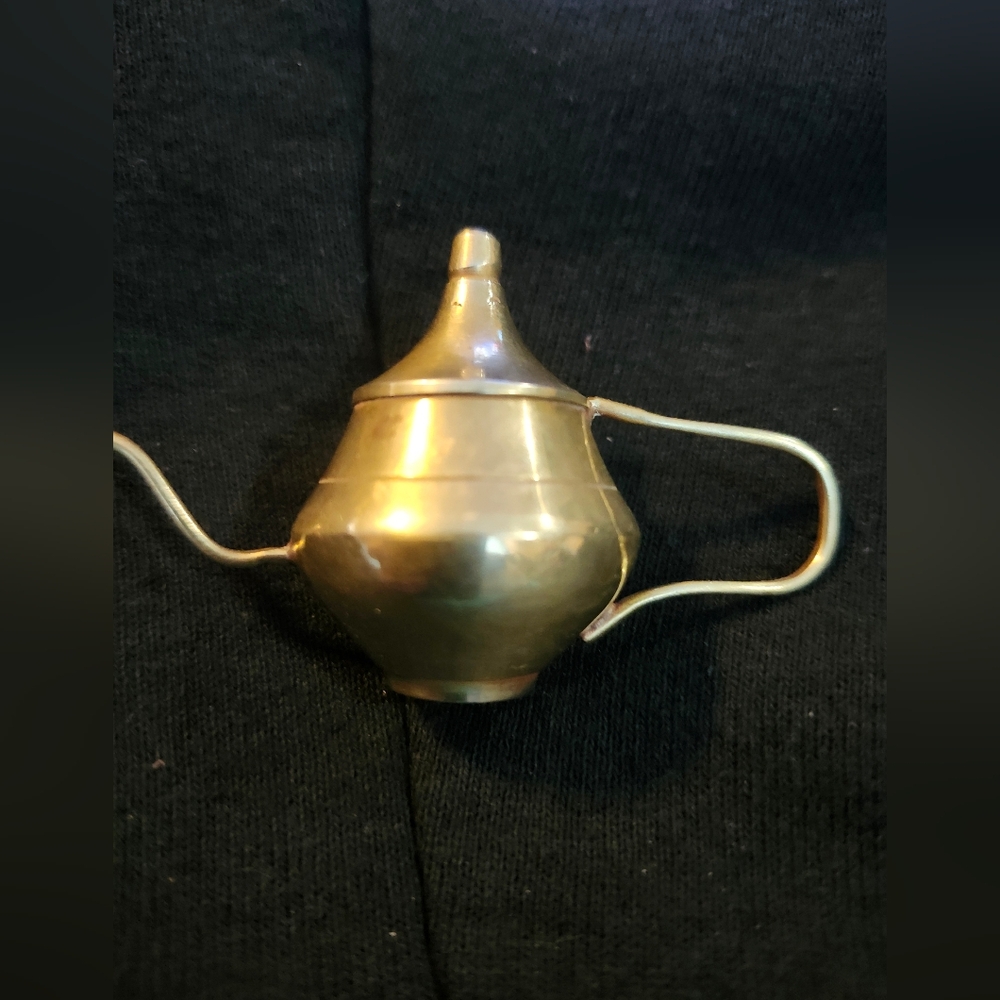 Brass Vintage 1.5 Inch Teapot
